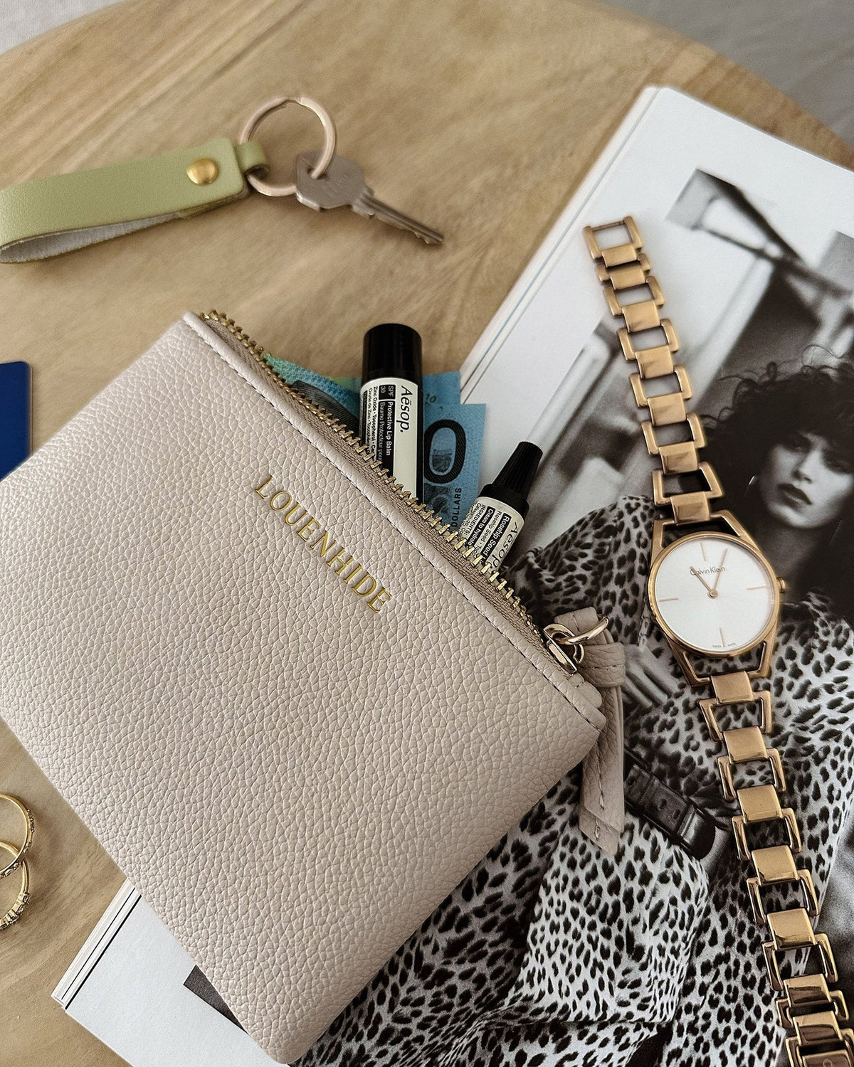 LOUENHIDE_KUTA PURSE OAT _ KUTA PURSE OAT _ Ebony Boutique NZ