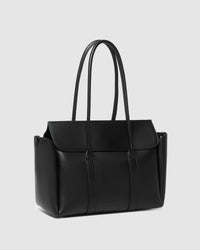 LOUENHIDE_LEIGHTON TOTE BAG BLACK _ LEIGHTON TOTE BAG BLACK _ Ebony Boutique NZ