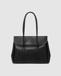 LOUENHIDE_LEIGHTON TOTE BAG BLACK _ LEIGHTON TOTE BAG BLACK _ Ebony Boutique NZ