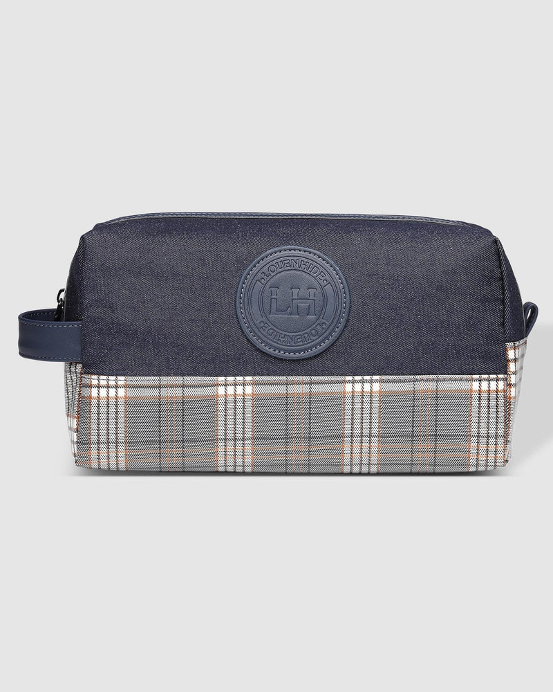 LOUENHIDE_LEVI MENS TOILETRY BAG DENIM _ LEVI MENS TOILETRY BAG DENIM _ Ebony Boutique NZ