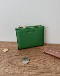 LOUENHIDE_LILY WALLET APPLE GREEN _ LILY WALLET APPLE GREEN _ Ebony Boutique NZ