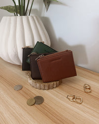 LILY WALLET COGNAC_by_LOUENHIDE_women's_in_New Zealand_ LILY WALLET COGNAC _