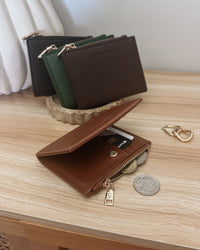 LILY WALLET COGNAC_by_LOUENHIDE_women's_in_New Zealand_ LILY WALLET COGNAC _