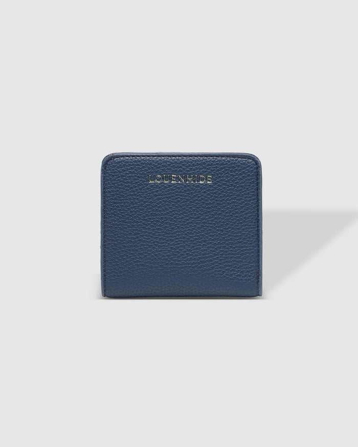 LOUENHIDE_LILY WALLET NAVY _ LILY WALLET NAVY _ Ebony Boutique NZ