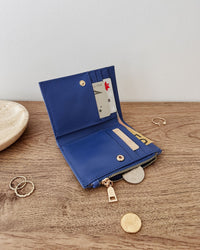 LOUENHIDE_LILY WALLET OCEAN BLUE _ LILY WALLET OCEAN BLUE _ Ebony Boutique NZ