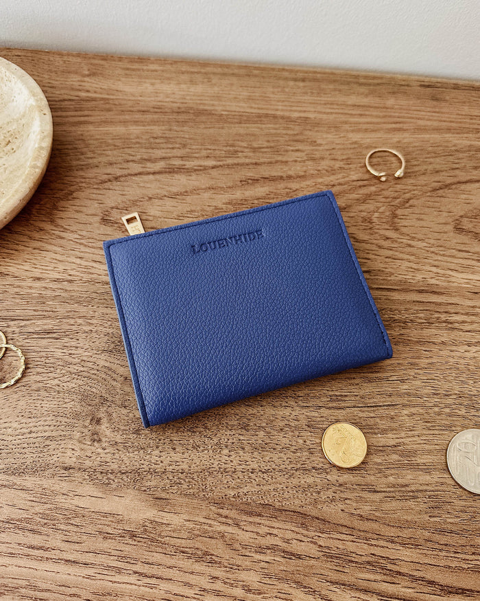 LOUENHIDE_LILY WALLET OCEAN BLUE _ LILY WALLET OCEAN BLUE _ Ebony Boutique NZ