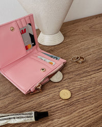 LOUENHIDE_LILY WALLET PINK _ LILY WALLET PINK _ Ebony Boutique NZ