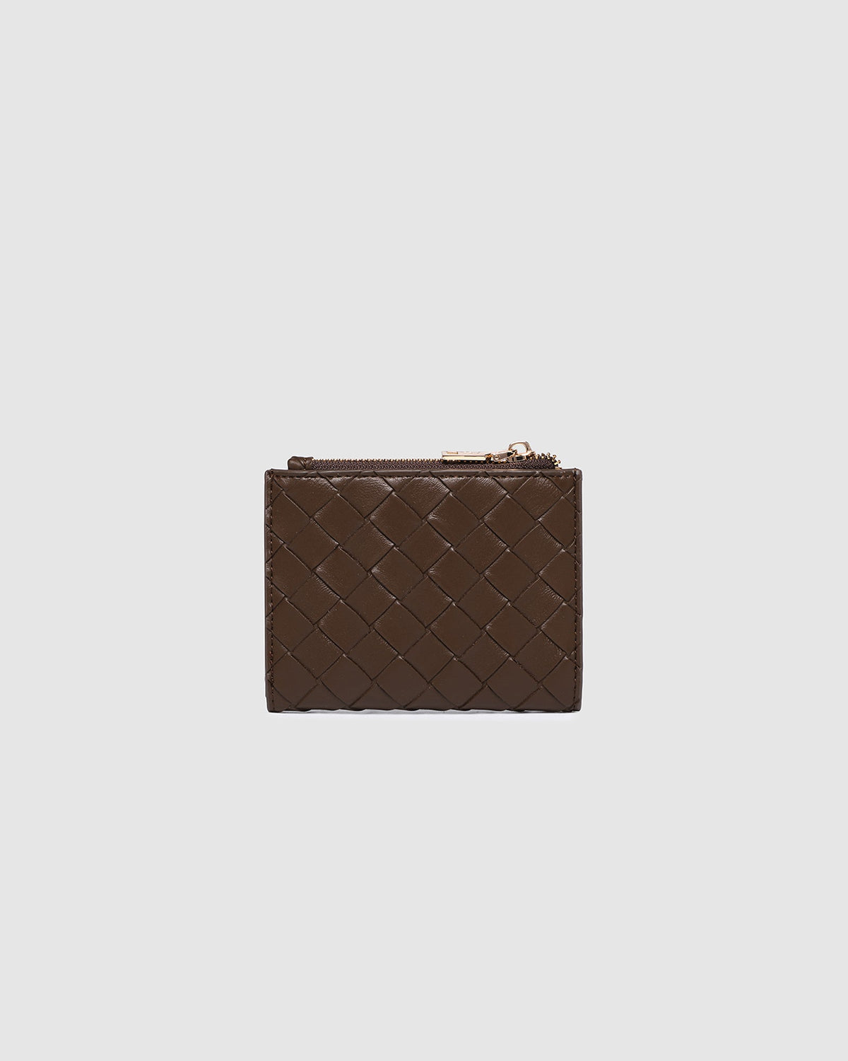 LOUENHIDE_LILY WALLET WOVEN CHOCOLATE _ LILY WALLET WOVEN CHOCOLATE _ Ebony Boutique NZ