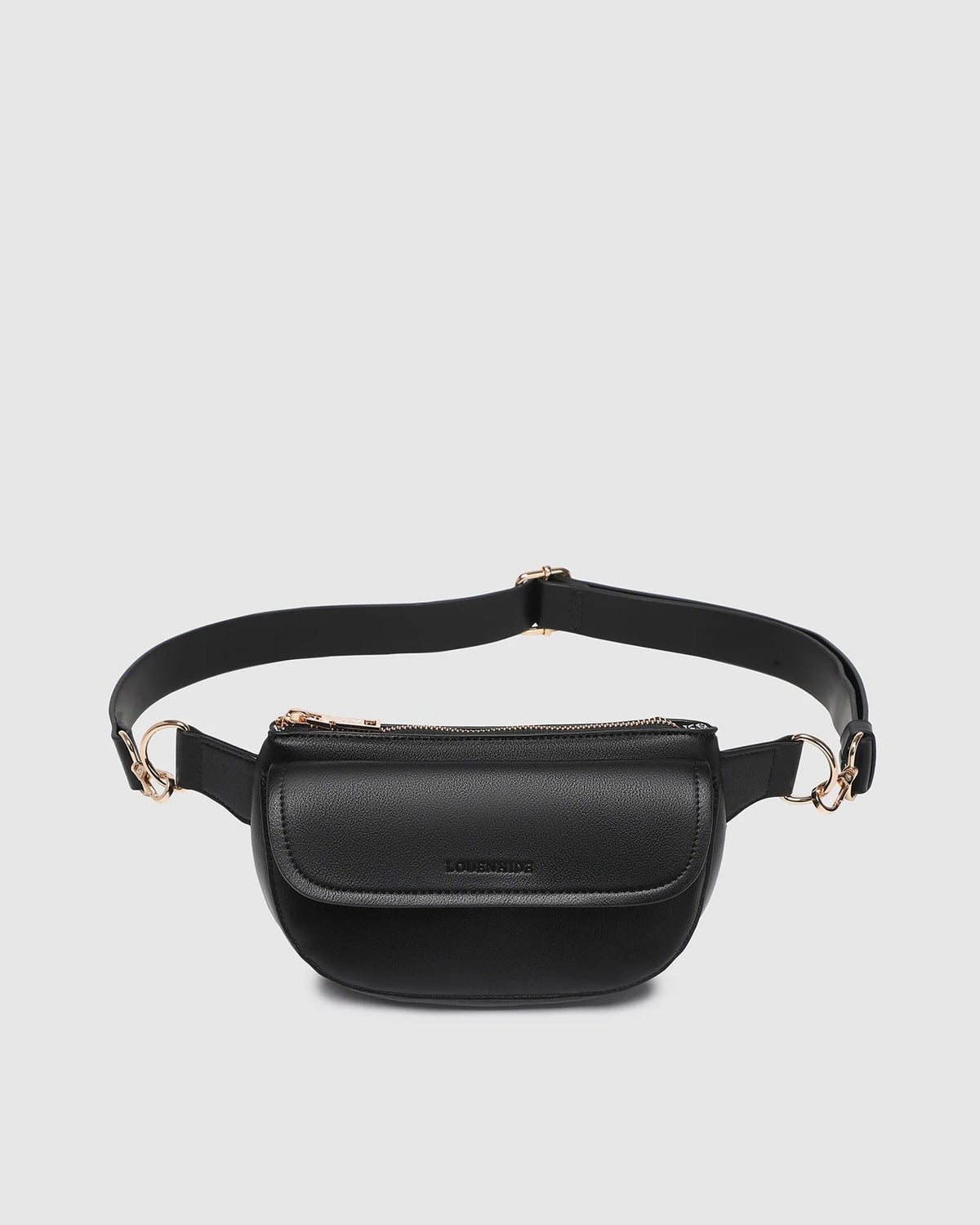 LOLA BELT BAG BLACK_by_LOUENHIDE_women's_in_New Zealand_ LOLA BELT BAG BLACK _