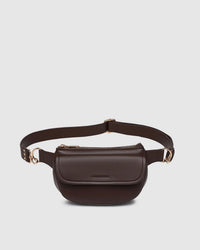 LOLA BELT BAG CHOCOLATE_by_LOUENHIDE_women's_in_New Zealand_ LOLA BELT BAG CHOCOLATE _