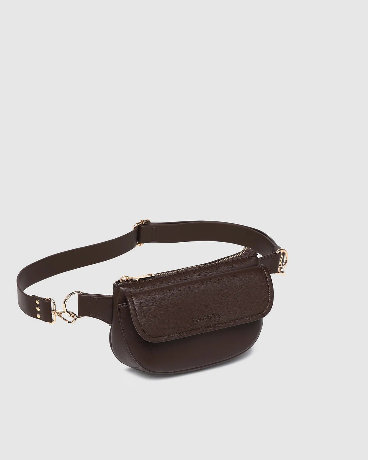 LOLA BELT BAG CHOCOLATE_by_LOUENHIDE_women's_in_New Zealand_ LOLA BELT BAG CHOCOLATE _