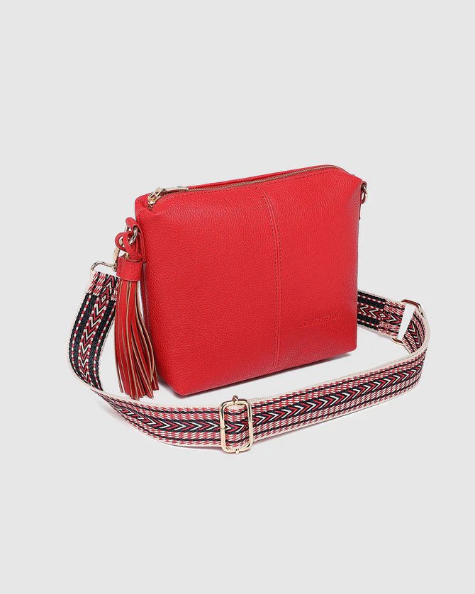 LOUENHIDE_LOUENHIDE KASEY CROSSBODY BAG RED _ LOUENHIDE KASEY CROSSBODY BAG RED _ Ebony Boutique NZ