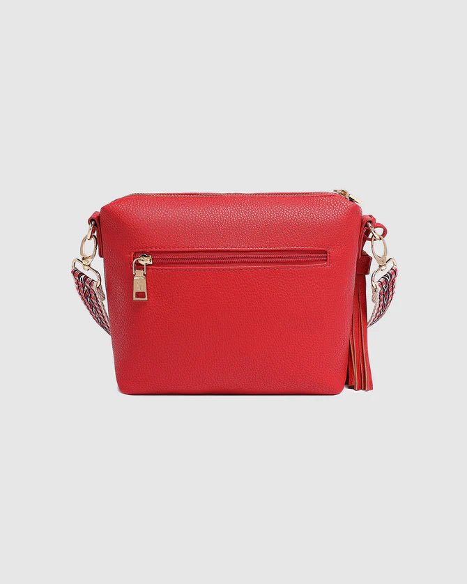 LOUENHIDE_LOUENHIDE KASEY CROSSBODY BAG RED _ LOUENHIDE KASEY CROSSBODY BAG RED _ Ebony Boutique NZ