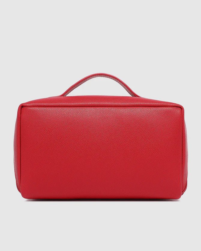 LOUENHIDE_LOUENHIDE ORION COSMETIC CASE RED LOU2740RED _ LOUENHIDE ORION COSMETIC CASE RED LOU2740RED _ Ebony Boutique NZ