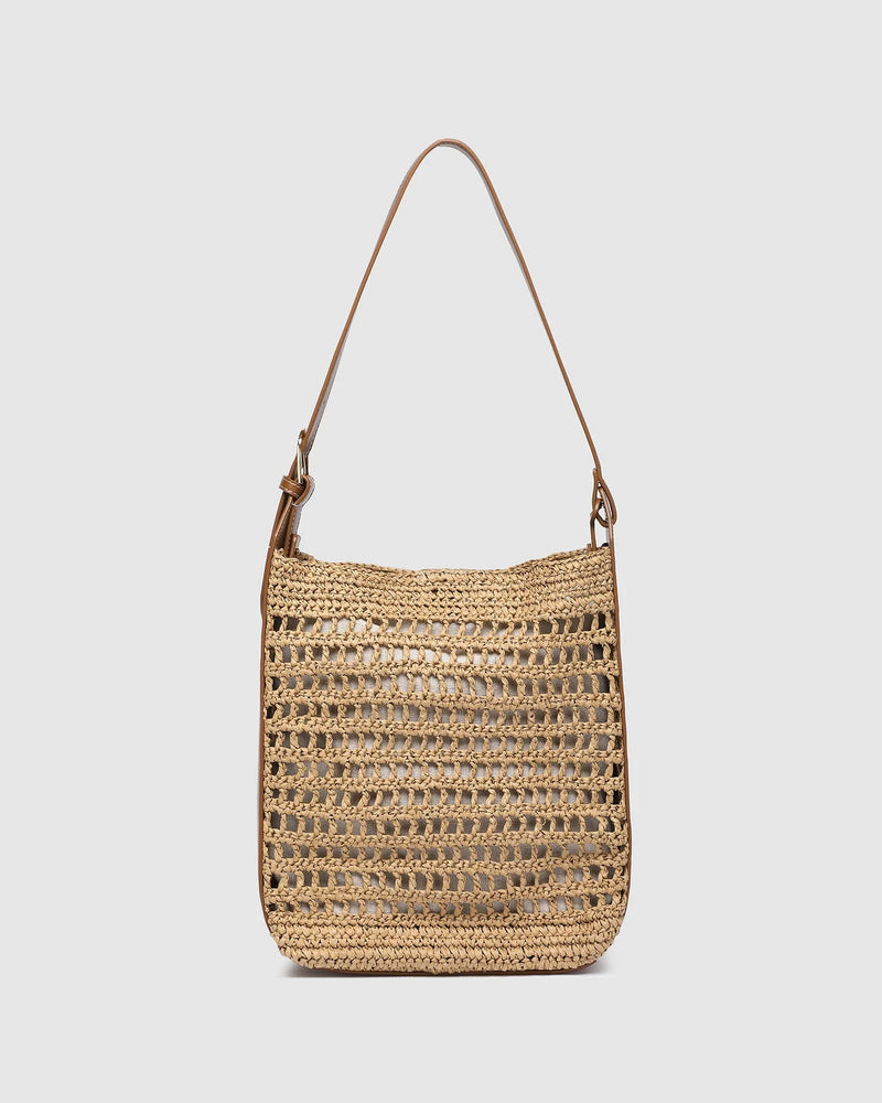 LOUENHIDE_LOUISA SHOULDER BAG NATURAL TAN _ LOUISA SHOULDER BAG NATURAL TAN _ Ebony Boutique NZ