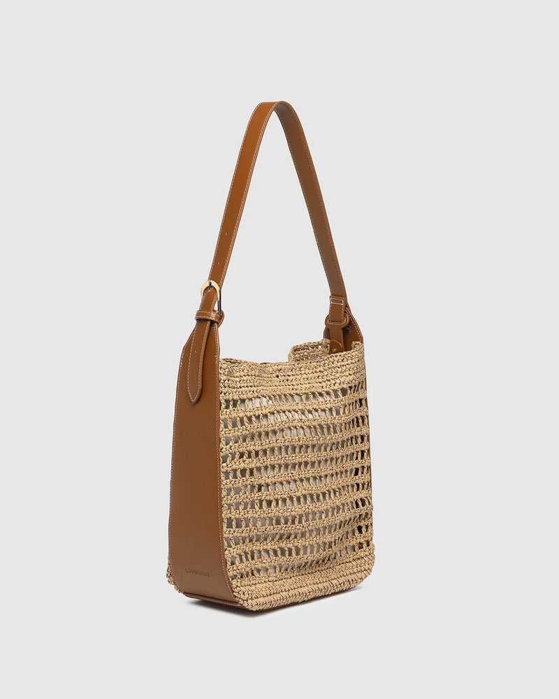 LOUENHIDE_LOUISA SHOULDER BAG NATURAL TAN _ LOUISA SHOULDER BAG NATURAL TAN _ Ebony Boutique NZ