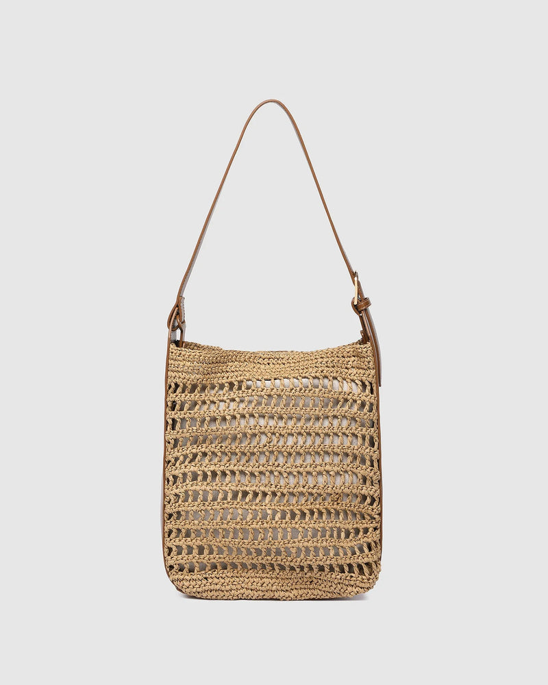 LOUENHIDE_LOUISA SHOULDER BAG NATURAL TAN _ LOUISA SHOULDER BAG NATURAL TAN _ Ebony Boutique NZ