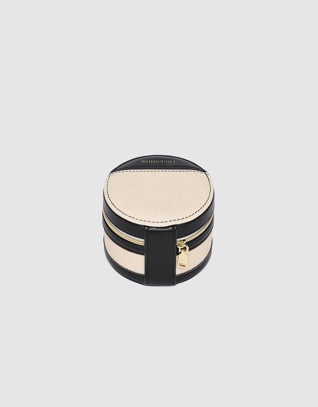 LOUENHIDE_LOZ JEWELLERY BOX CANVAS BLACK _ LOZ JEWELLERY BOX CANVAS BLACK _ Ebony Boutique NZ