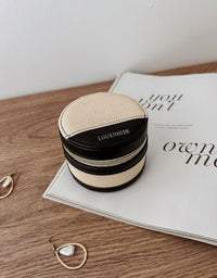 LOUENHIDE_LOZ JEWELLERY BOX CANVAS BLACK _ LOZ JEWELLERY BOX CANVAS BLACK _ Ebony Boutique NZ