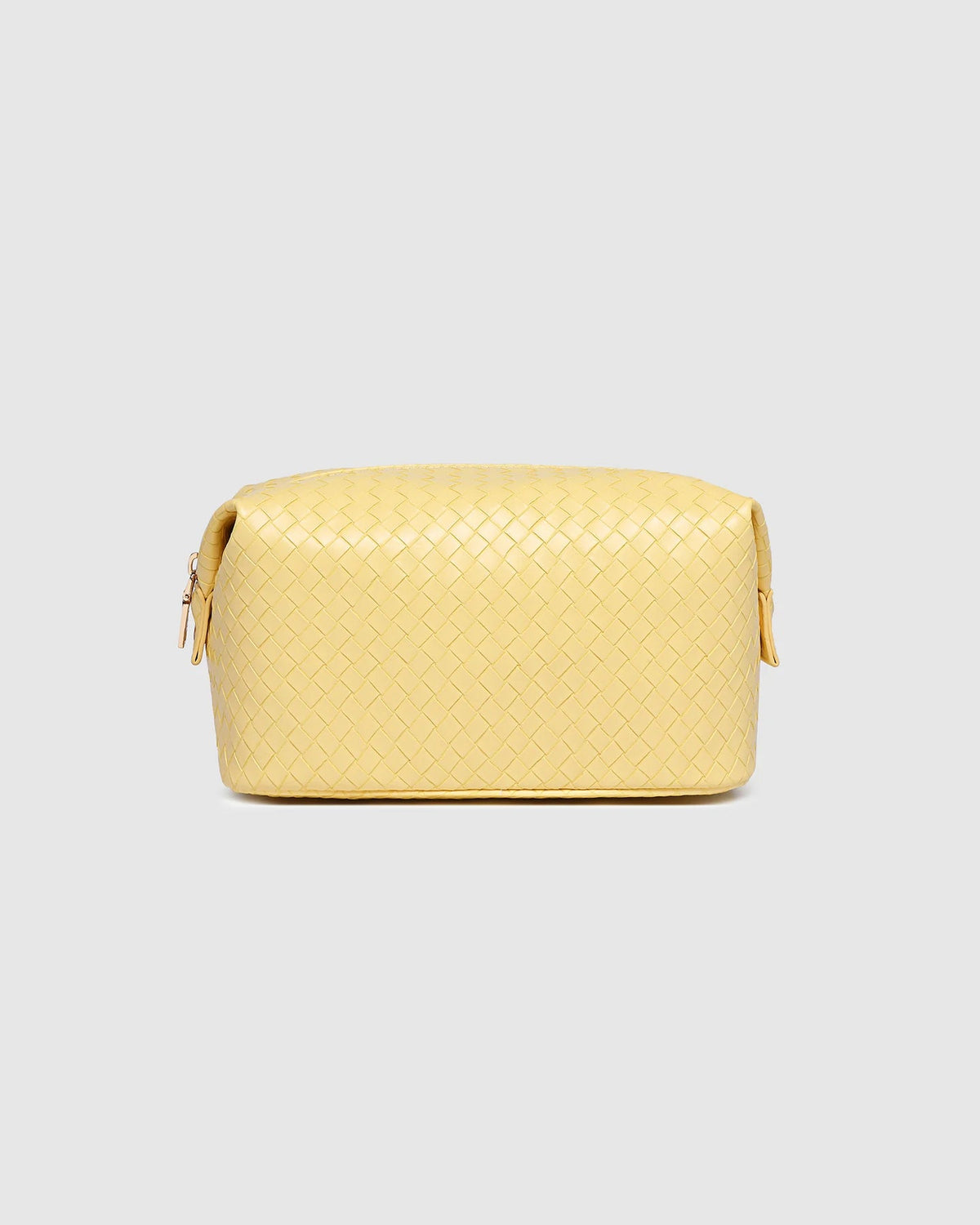 LOUENHIDE_LUCINDA WOVEN COSMETIC CASE BUTTER _ LUCINDA WOVEN COSMETIC CASE BUTTER _ Ebony Boutique NZ