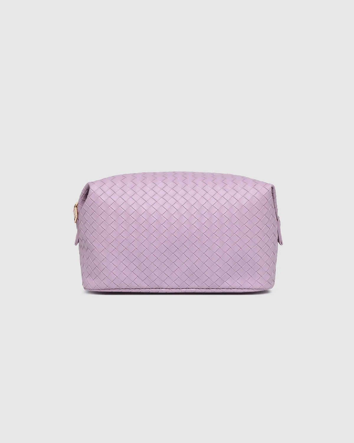 LOUENHIDE_LUCINDA WOVEN COSMETIC CASE LILAC _ LUCINDA WOVEN COSMETIC CASE LILAC _ Ebony Boutique NZ