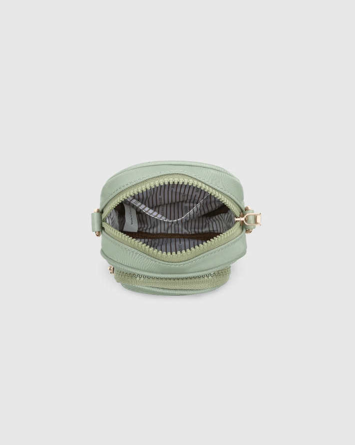LOUENHIDE_LYLA PHONE BAG SAGE GREEN _ LYLA PHONE BAG SAGE GREEN _ Ebony Boutique NZ