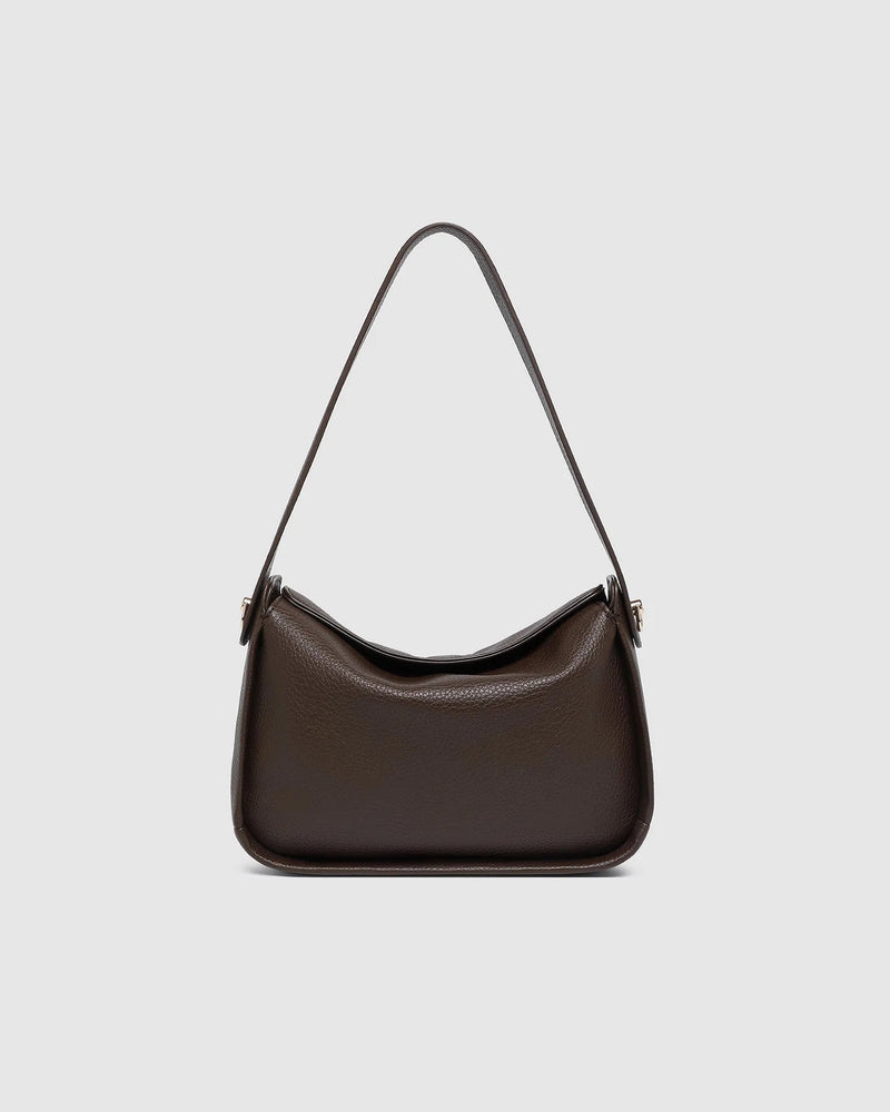LOUENHIDE_MADDIE SHOULDER BAG CHOCOLATE _ MADDIE SHOULDER BAG CHOCOLATE _ Ebony Boutique NZ