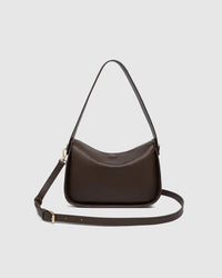 LOUENHIDE_MADDIE SHOULDER BAG CHOCOLATE _ MADDIE SHOULDER BAG CHOCOLATE _ Ebony Boutique NZ