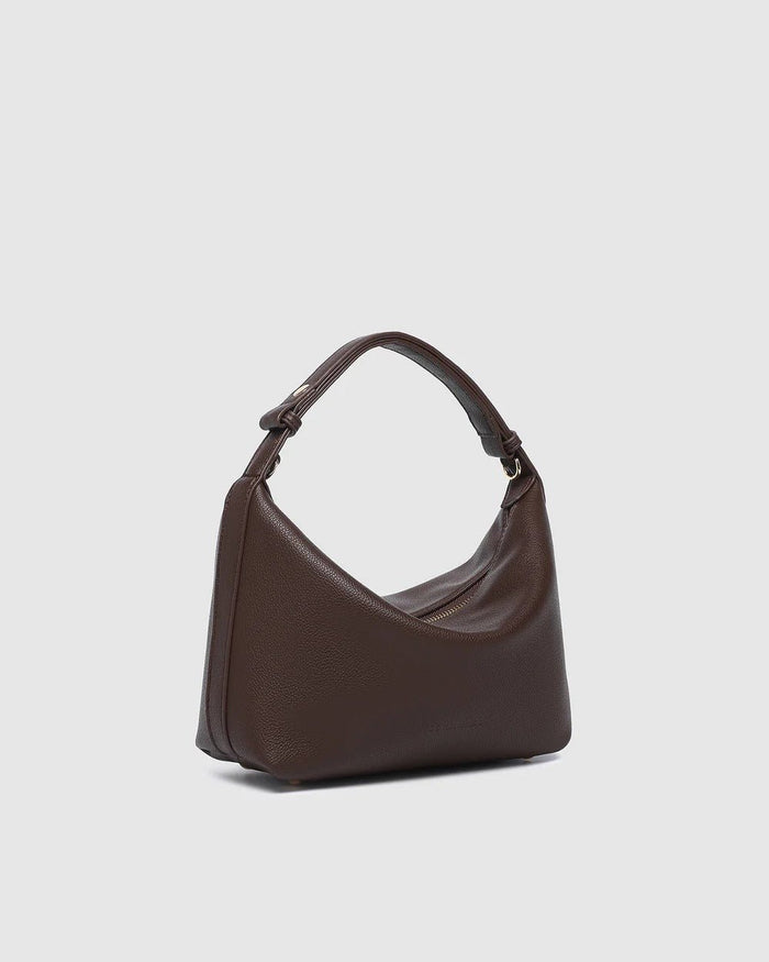 MADELINE SHOULDER BAG CHOCOLATE_by_LOUENHIDE_women's_in_New Zealand_ MADELINE SHOULDER BAG CHOCOLATE _