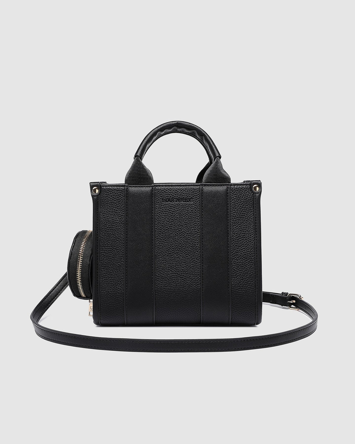 LOUENHIDE_MANHATTAN MINI TOTE BAG BLACK _ MANHATTAN MINI TOTE BAG BLACK _ Ebony Boutique NZ