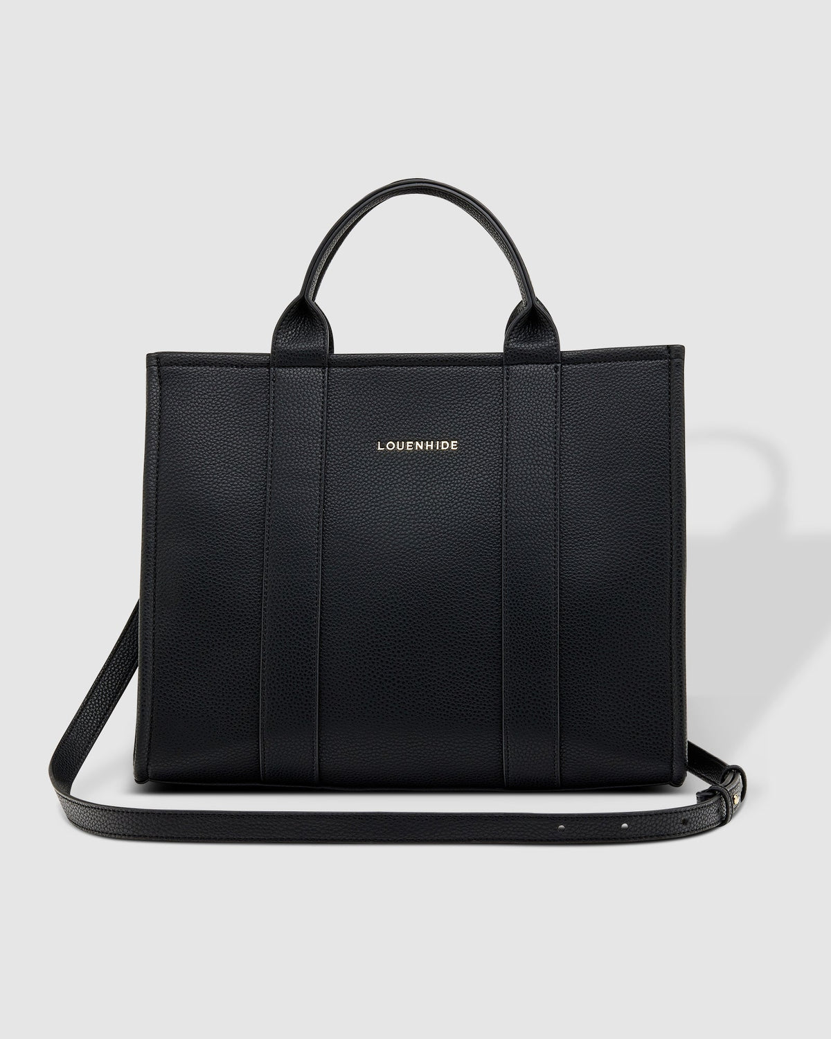 LOUENHIDE_MANHATTAN TOTE BAG BLACK _ MANHATTAN TOTE BAG BLACK _ Ebony Boutique NZ