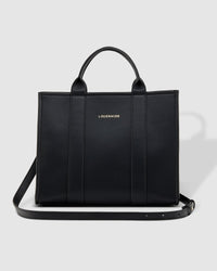 LOUENHIDE_MANHATTAN TOTE BAG BLACK _ MANHATTAN TOTE BAG BLACK _ Ebony Boutique NZ