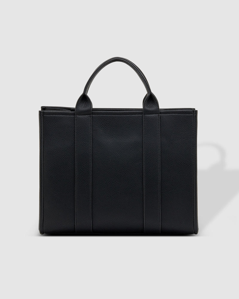 LOUENHIDE_MANHATTAN TOTE BAG BLACK _ MANHATTAN TOTE BAG BLACK _ Ebony Boutique NZ