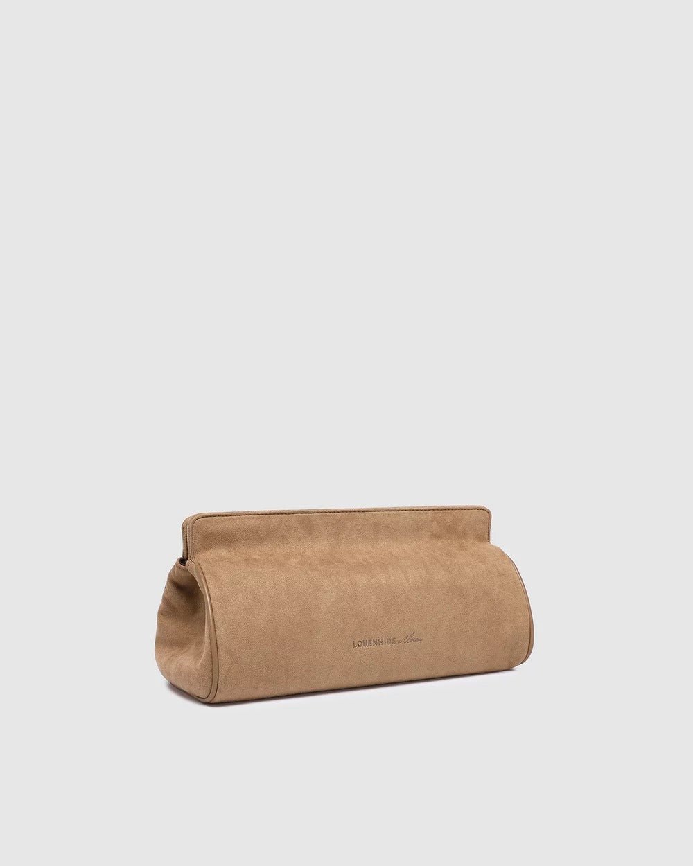 MARGOT HAIR TOOL TRAVEL CASE SUEDETTE HONEY_by_LOUENHIDE_women's_in_New Zealand_ MARGOT HAIR TOOL TRAVEL CASE SUEDETTE HONEY _