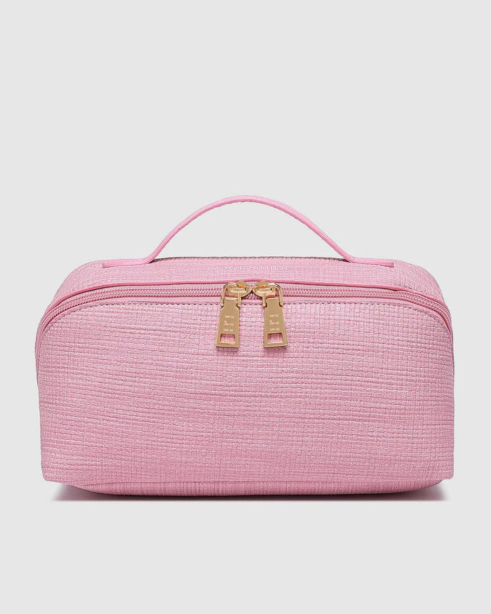 LOUENHIDE_MARY COSMETIC CASE PINK _ MARY COSMETIC CASE PINK _ Ebony Boutique NZ