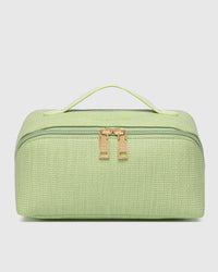 LOUENHIDE_MARY COSMETIC CASE PISTACHIO _ MARY COSMETIC CASE PISTACHIO _ Ebony Boutique NZ