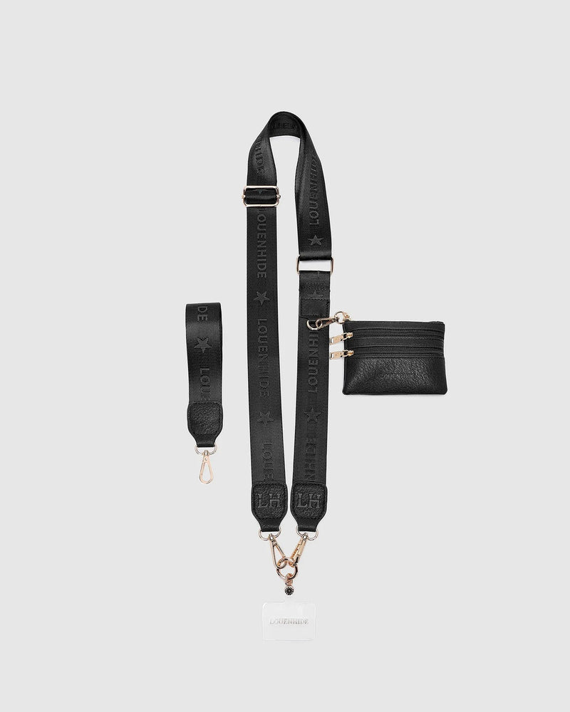 LOUENHIDE_MIA PHONE CONVERTER STRAP BLACK _ MIA PHONE CONVERTER STRAP BLACK _ Ebony Boutique NZ