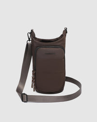 LOUENHIDE_MIAMI WATER BOTTLE BAG CHOCOLATE _ MIAMI WATER BOTTLE BAG CHOCOLATE _ Ebony Boutique NZ