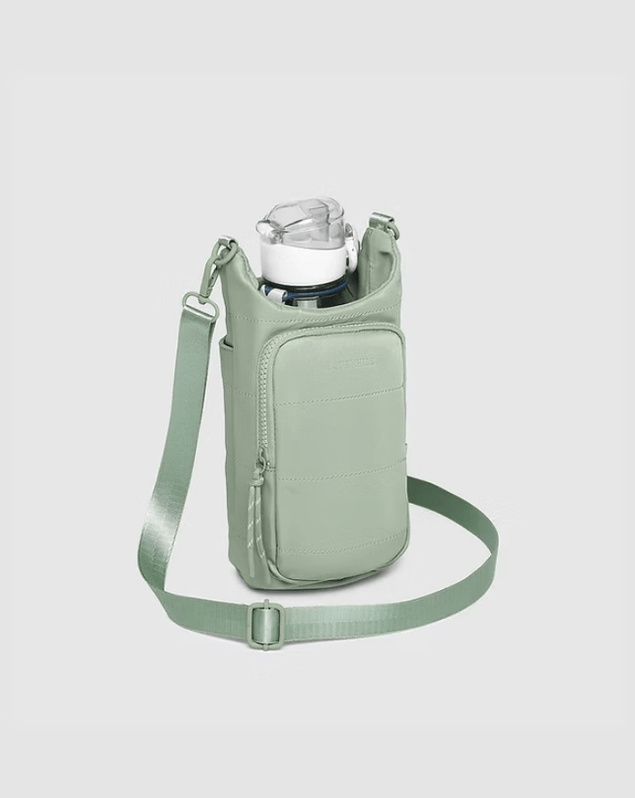 LOUENHIDE_MIAMI WATER BOTTLE BAG SAGE GREEN _ MIAMI WATER BOTTLE BAG SAGE GREEN _ Ebony Boutique NZ