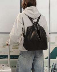 MILEY CONVERTIBLE BACKPACK BLACK_by_LOUENHIDE_women's_in_New Zealand_ MILEY CONVERTIBLE BACKPACK BLACK _