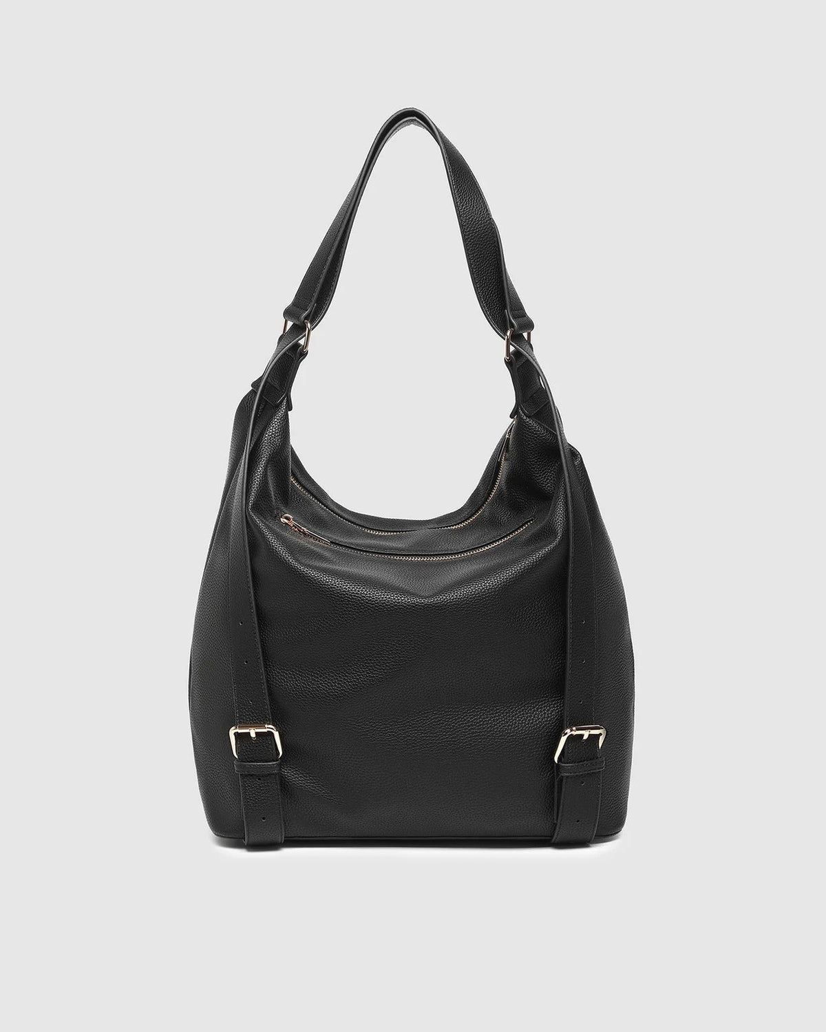MILEY CONVERTIBLE BACKPACK BLACK_by_LOUENHIDE_women's_in_New Zealand_ MILEY CONVERTIBLE BACKPACK BLACK _