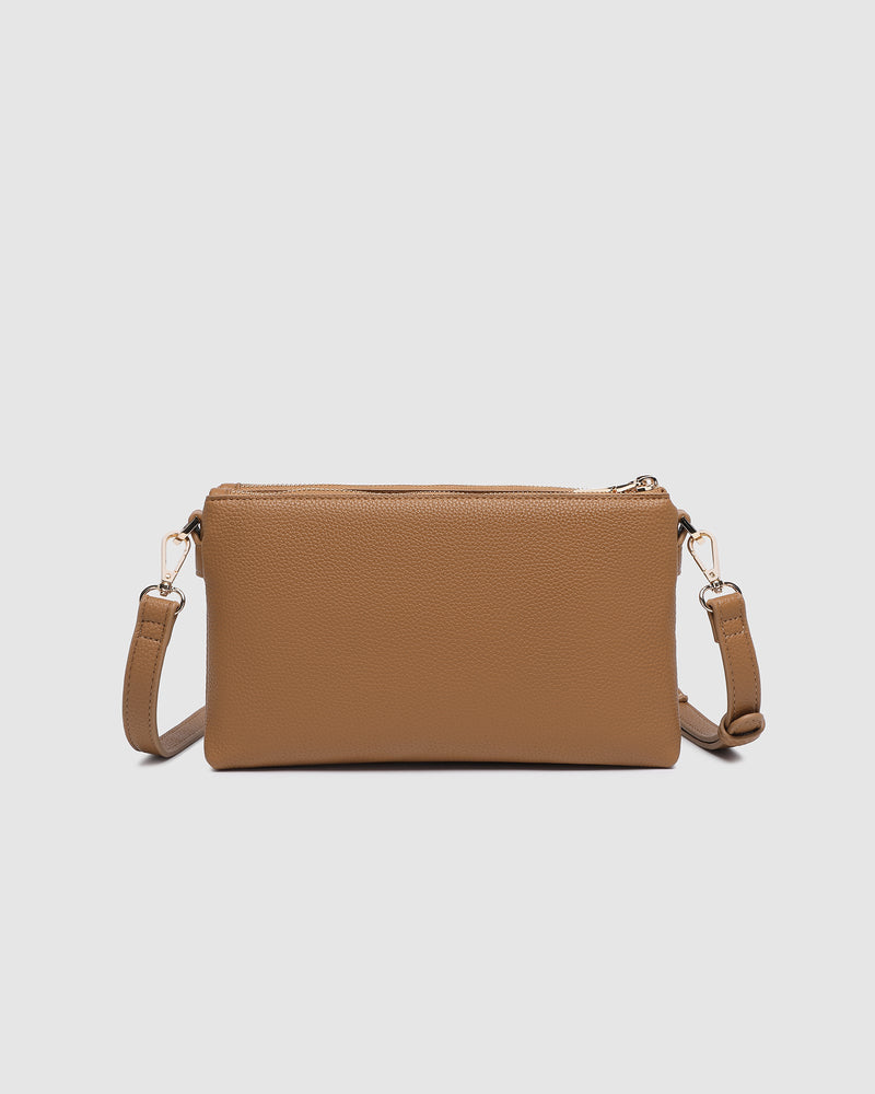 LOUENHIDE_MILLIE CROSSBODY BAG CARAMEL _ MILLIE CROSSBODY BAG CARAMEL _ Ebony Boutique NZ