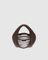 MINI MONACO SHOULDER BAG CHOCOLATE_by_LOUENHIDE_women's_in_New Zealand_ MINI MONACO SHOULDER BAG CHOCOLATE _