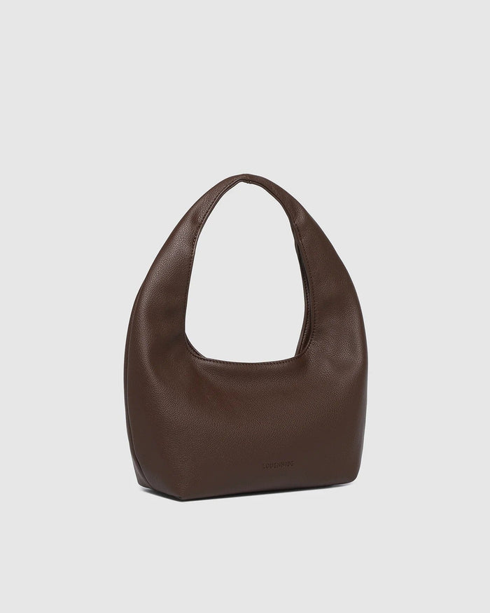 MINI MONACO SHOULDER BAG CHOCOLATE_by_LOUENHIDE_women's_in_New Zealand_ MINI MONACO SHOULDER BAG CHOCOLATE _