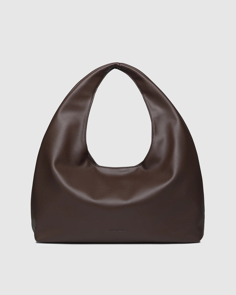 LOUENHIDE_MONACO SHOULDER BAG CHOCOLATE _ MONACO SHOULDER BAG CHOCOLATE _ Ebony Boutique NZ