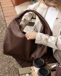 LOUENHIDE_MONACO SHOULDER BAG MOCHA _ MONACO SHOULDER BAG MOCHA _ Ebony Boutique NZ