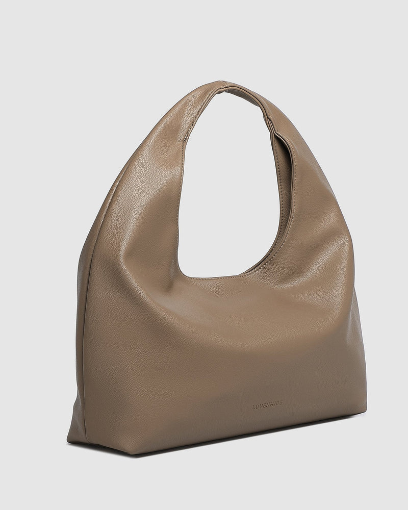 LOUENHIDE_MONACO SHOULDER BAG MOCHA _ MONACO SHOULDER BAG MOCHA _ Ebony Boutique NZ