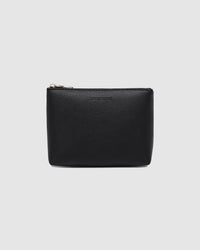 LOUENHIDE_MONACO SHOULDER BAG / POUCH SET BLACK _ MONACO SHOULDER BAG / POUCH SET BLACK _ Ebony Boutique NZ