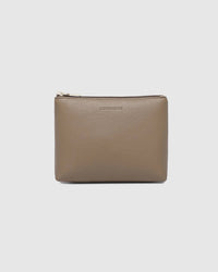 LOUENHIDE_MONACO SHOULDER BAG / POUCH SET MOCHA MOUSSE _ MONACO SHOULDER BAG / POUCH SET MOCHA MOUSSE _ Ebony Boutique NZ