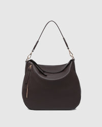 LOUENHIDE_NADIA SHOULDER BAG CHOCOLATE _ NADIA SHOULDER BAG CHOCOLATE _ Ebony Boutique NZ